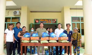 Phường Núi Voi nâng cấp tuyến đường giao thông nông thôn, hỗ trợ hộ nghèo