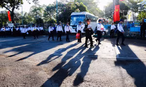 Thanh niên TP Hồ Chí Minh lên đường thực hiện nghĩa vụ quân sự