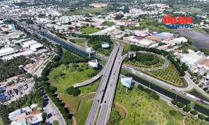 Hơn 15 km đường trục Đông - Tây mở hướng kết nối TP Hồ Chí Minh - Tây Ninh