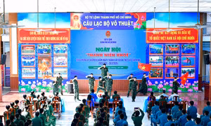 Sôi nổi Ngày hội ‘Thanh niên khỏe’ lực lượng vũ trang TP Hồ Chí Minh