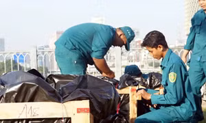 TP Hồ Chí Minh: Cận cảnh dàn pháo hoa hơn 2.500 quả chờ khai hỏa chào năm mới 2026