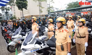 TP Hồ Chí Minh: Ra quân cao điểm tấn công, trấn áp tội phạm dịp Tết Nguyên đán Ất Tỵ 2025