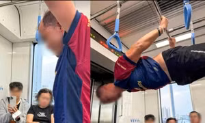TP Hồ Chí Minh: Đã xác minh được danh tính người đàn ông 'hít xà đơn' trên tàu metro số 1