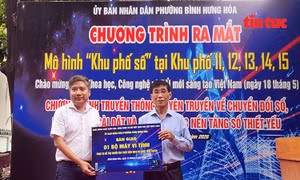 TP Hồ Chí Minh ra mắt mô hình 'Khu phố số' tại phường Bình Hưng Hòa
