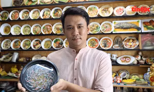 Chàng trai TP Hồ Chí Minh bền bỉ theo đuổi nghệ thuật tranh cá 3D