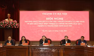 Xây dựng Thủ đô Hà Nội là trung tâm văn hóa lớn của đất nước