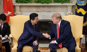 Tổng thống Trump không tập trung vào vấn đề thương mại trong chuyến công du Nhật 