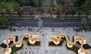 Ấn tượng linh vật rồng xứ Huế