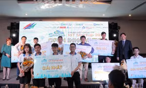 Ba startup vượt qua 'thử thách' doanh nghiệp đặt ra để giành giải nhất cuộc thi IoT Startup 2019