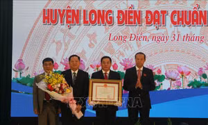 Huyện Long Điền (Bà Rịa - Vũng Tàu) đạt chuẩn nông thôn mới
