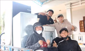 Lâm Đồng: Sửa chữa điện máy, điện lạnh miễn phí cho người dân vùng lũ