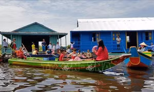 Ủy hội sông Mekong báo động về mực nước Biển Hồ Campuchia