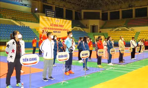 Trên 250 vận động viên tham gia Giải Vô địch Taekwondo quốc gia năm 2021