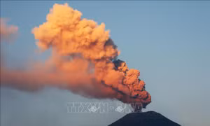 Mexico cảnh báo núi lửa Popocatépetl tăng cường hoạt động