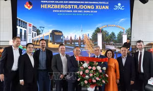 Dấu ấn Việt Nam trên bản đồ giao thông Berlin