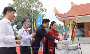 Tôn vinh tinh thần yêu nước bất khuất của chí sĩ Lê Trung Đình