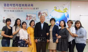Cô dâu Việt chiếm tỷ lệ cao nhất trong các gia đình đa văn hóa Hàn Quốc