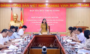 Xây dựng hệ thống Cơ sở dữ liệu về tổ chức đảng, đảng viên liên thông