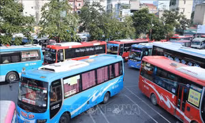 Bộ Giao thông vận tải lập Ban chỉ đạo vận tải Tết. Ảnh: TTXVN