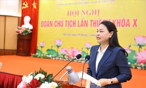Triển khai 12 nhiệm vụ trọng tâm nâng cao chất lượng công tác Mặt trận
