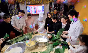 Ấm áp tết đoàn viên tại LB Nga