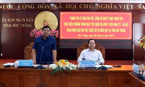 Ủy ban Dân tộc công bố Quyết định thanh tra Chương trình mục tiêu quốc gia tại Sóc Trăng