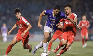 V. League 2022: Thắng Viettel trong trận derby, Hà Nội khẳng định ngôi đầu