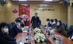 Nghệ An: Bảo đảm an toàn phòng dịch cho học sinh trở lại trường học
