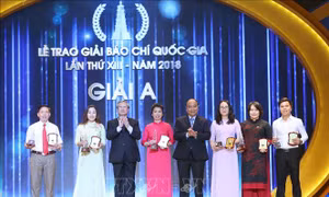 TTXVN đoạt 5 giải cao tại Giải Báo chí Quốc gia lần thứ XIII, năm 2018