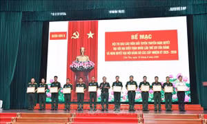 Nâng cao chất lượng công tác tuyên truyền miệng trong lực lượng vũ trang Quân khu 9