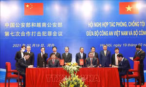 Hội nghị hợp tác phòng, chống tội phạm lần thứ 7 giữa Bộ Công an Việt Nam và Bộ Công an Trung Quốc