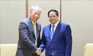 Thủ tướng tiếp lãnh đạo một số tập đoàn lớn Trung Quốc đang hợp tác và đầu tư tại Việt Nam