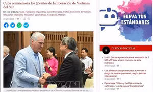 Việt Nam trong trái tim bạn bè Cuba