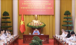 Chủ tịch nước Lương Cường làm việc với Tỉnh uỷ Quảng Ninh 