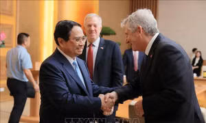 Thủ tướng Phạm Minh Chính làm việc với Hội đồng Kinh doanh Hoa Kỳ - ASEAN