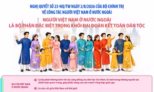 Người Việt Nam ở nước ngoài là bộ phận đặc biệt trong khối đại đoàn kết toàn dân tộc