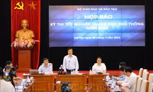 Thi tốt nghiệp THPT 2022: Đề thi có độ phân hoá cao hơn để bảo đảm công bằng cho học sinh