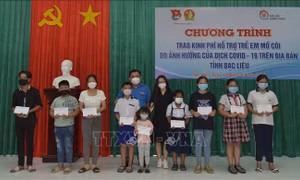 Hỗ trợ trẻ em mồ côi do ảnh hưởng của dịch COVID-19
