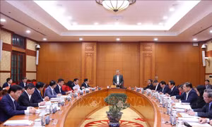 Tổng Bí thư chủ trì buổi làm việc với Thường trực các Tiểu ban Đại hội XIV của Đảng