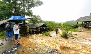 Hà Giang: Khẩn trương khắc phục hậu quả mưa lớn gây ngập úng cục bộ