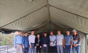 Hơn 1 tỷ đồng hỗ trợ các nạn nhân trong vụ sạt lở tại công trình thủy điện