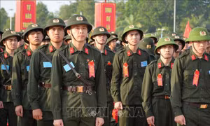 Hơn 3.500 thanh niên Khánh Hòa lên đường nhập ngũ năm 2026