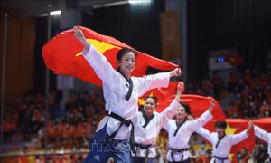 Taekwondo Việt Nam liên tiếp giành 4 Huy chương Vàng trong ngày ra quân
