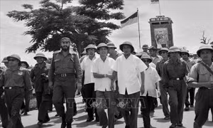 50 năm Lãnh tụ Fidel Castro thăm vùng 'đất lửa' Quảng Trị: Khắc ghi tình cảm và sự giúp đỡ chí tình