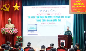 Quân đội ứng dụng chuyển đổi số tuyên truyền kiến thức an toàn, vệ sinh lao động