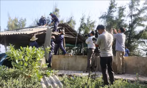 Phú Yên cưỡng chế các công trình nuôi tôm chiếm đất do Nhà nước quản lý