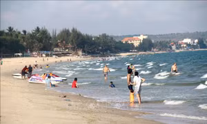 Lượng khách du lịch nội địa tăng tại Bình Thuận