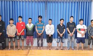 Khởi tố, bắt giam 12 đối tượng gây ra vụ hỗn chiến gây chết người ở huyện Châu Thành