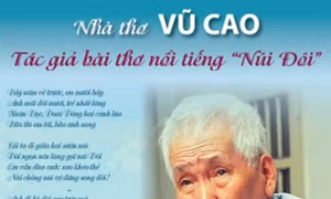 Nhà thơ Vũ Cao: Tác giả bài thơ nổi tiếng 'Núi Đôi'