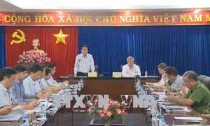 Bình Dương kiến nghị nhiều vấn đề quan trọng với Đoàn công tác phòng chống thiên tai 